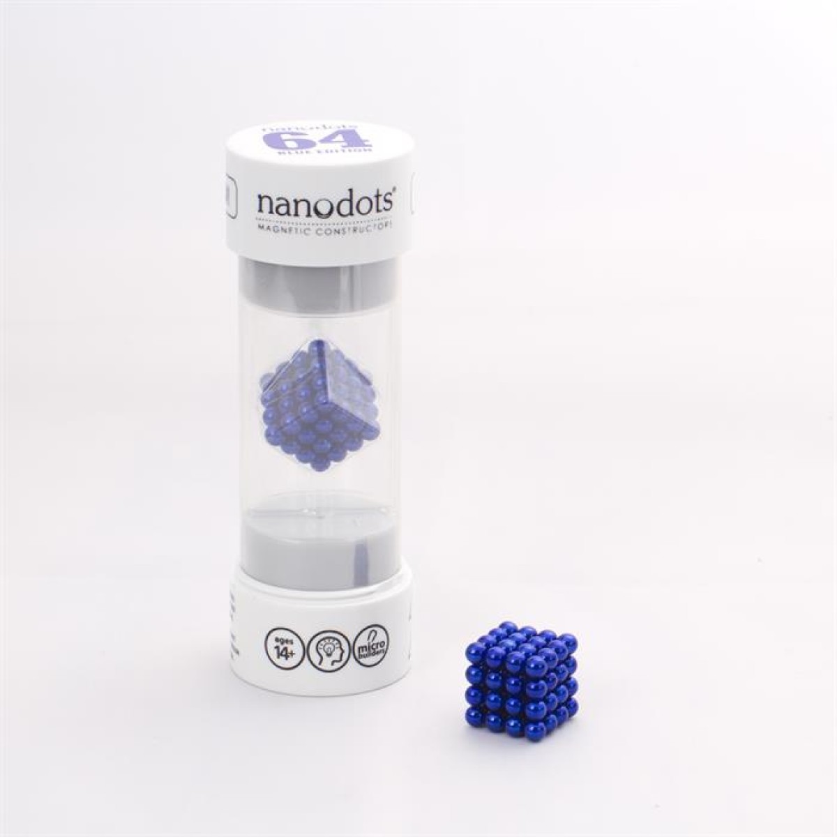 Nanodots 64 Blau
